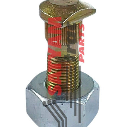A1 REAR WHEEL BOLT SWARAJ WITH 32 AF PLAIN NUT (M16 X 1.5 X  58.50) STY 29287A1