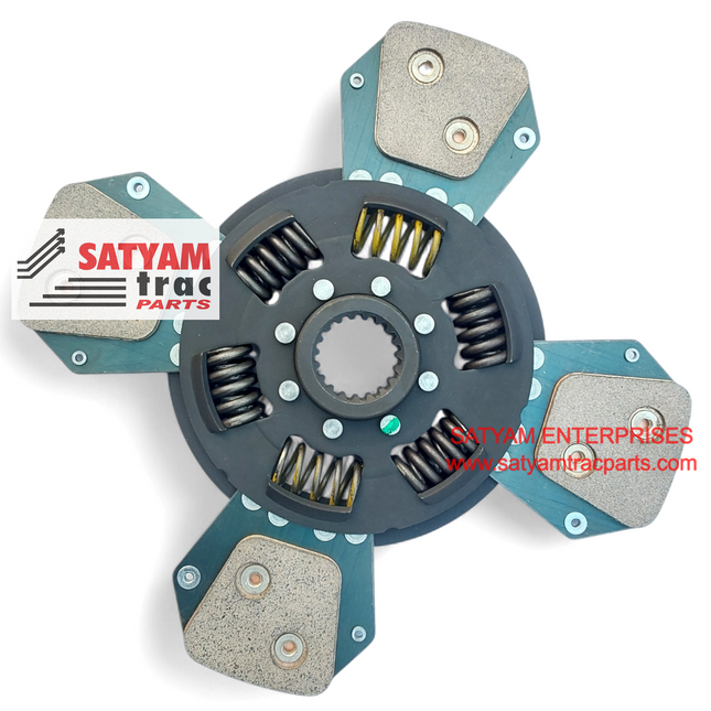 CLUTCH PLATE GREEN TRACTOR  19TH 4 FAN SSTY 11