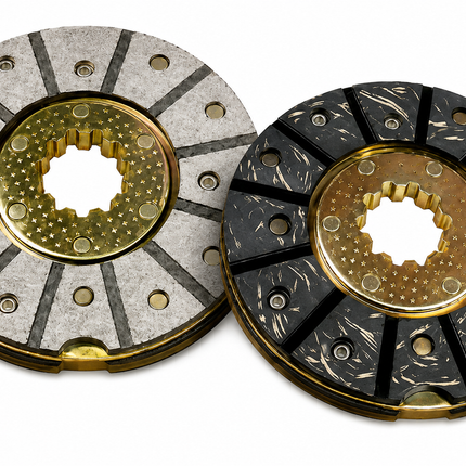 BRAKE DISC WITH LINING SWARAJ 735 BLACK & WHITE STY 7508B