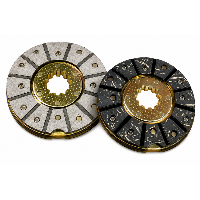 BRAKE DISC WITH LINING SWARAJ 735 BLACK & WHITE STY 7508B