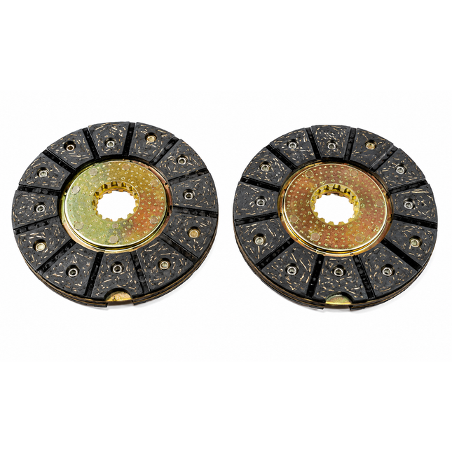 BRAKE DISC WITH LINING MAHINDRA NA, BLACK FACING STY 7506C
