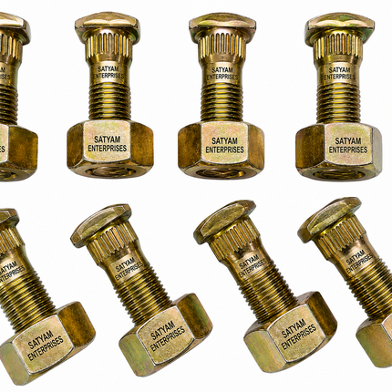 R W WHEEL BOLT KIT SWARAJ M18 X 57 (SET OF 8 PCS) STY 29332