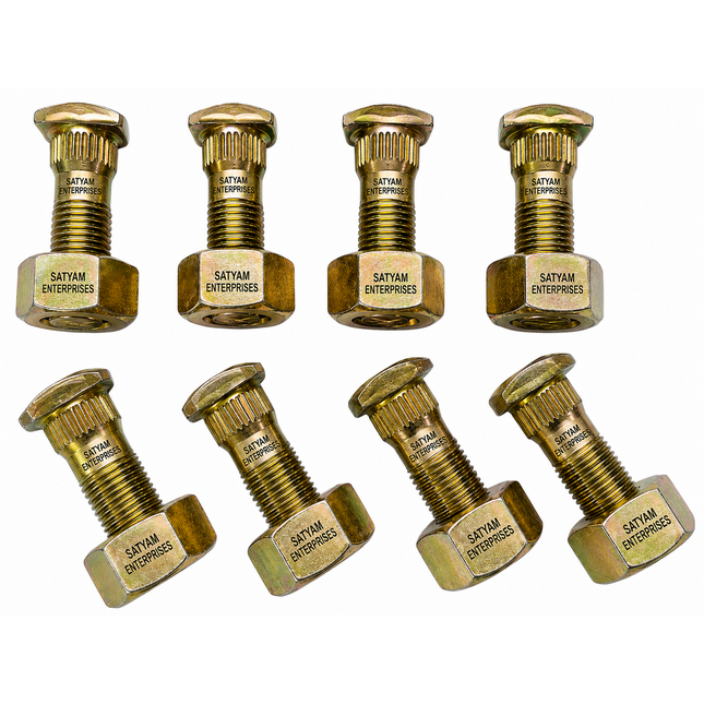 R W WHEEL BOLT KIT SWARAJ M18 X 57 (SET OF 8 PCS) STY 29332