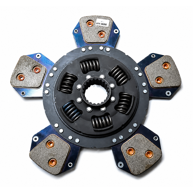 CLUTCH PLATE ARJUN NOVO (12 INCHES, 5 FAN, 21 TEETH) STY 8307