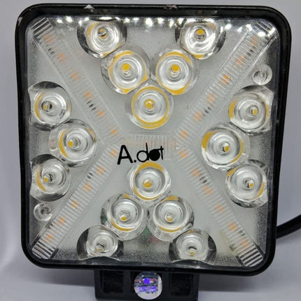 16 X-DRL LED SQUARE LIGHT METAL HEAVY BODY LED-230