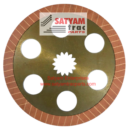 OIL IMBURSED BRAKE PLATE GREEN TRACTOR SMALL (14 TEETH) STY 26272
