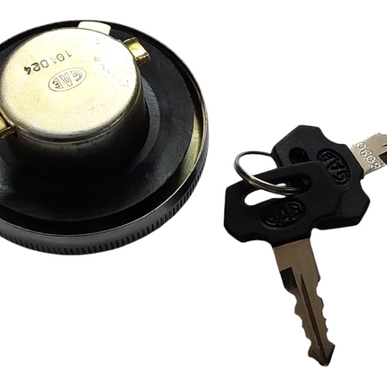 DIESEL TANK CAP TAFE WITH KEY (2 COMPUTERISED KEY IN BRASS) STY 27591