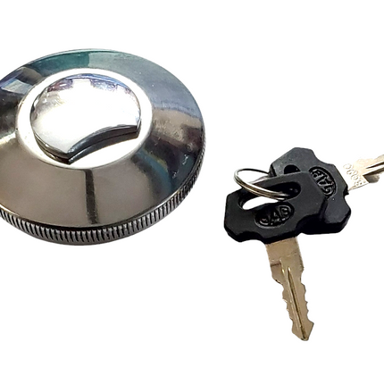 DIESEL TANK CAP TAFE WITH KEY (2 COMPUTERISED KEY IN BRASS) STY 27591