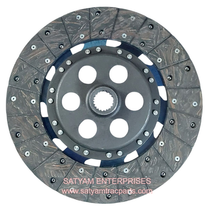 BLACK CLUTCH PLATE GAJRAJ 11MM THICK (12 INCHES & 21 SPLINES) STY 8261