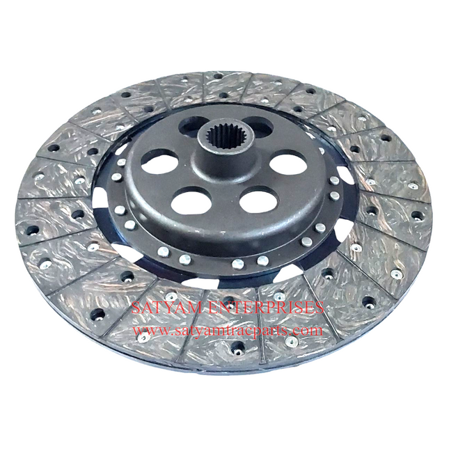 BLACK CLUTCH PLATE GAJRAJ 11 MM THICK (12 INCHES, 21 SPLINES) STY 4276