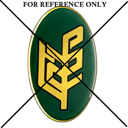 EMBLEM MONOGRAM TAFE FRONT GRILL STY 27654
