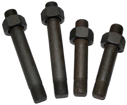STUD KIT HYD RAM CYLINDER MF 1035   (WITH TVS NUTS SET OF 4 PCS) STY 117