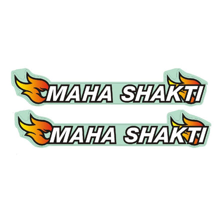EMBLEM STICKER MAHASHAKTI FIRE NEW LONG TYPE (SET OF 2 PCS)   SIZE 357 X 69 STY 27584