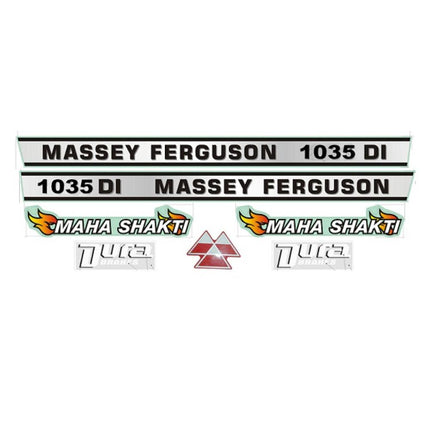 SQ EMBLEM STICKER SET MF 1035 DI MAHASHAKTI FIRE WITH DURA STICKER (SET OF 7 PCS) STY 27595