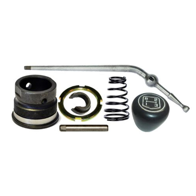 GEAR LEVER MF 1035 BIG (4 CUT,O.E. TYPE) (WITH GEAR CUP & CHECK NUT, SPRING KIT & KNOB FITTED)
