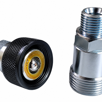 THREAD TYPE MALE-FEMALE COUPLING FOR TRACTOR TROLLEY STY 317