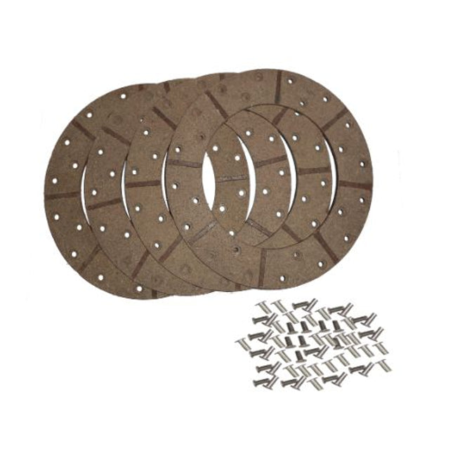 BRAKE LINING MF 241 J-SERIES (SET OF 4 WITH RIVET) STY  STD STY 3272