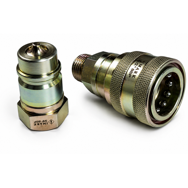 PUSH TYPE MALE-FEMALE COUPLING QUICK RELEASE (1/2 UNF & 3/8 UNF) STY 331