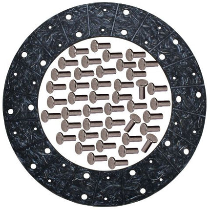 CLUTCH FACING MF 245 BLACK WITH RIVET 40 STY 4302