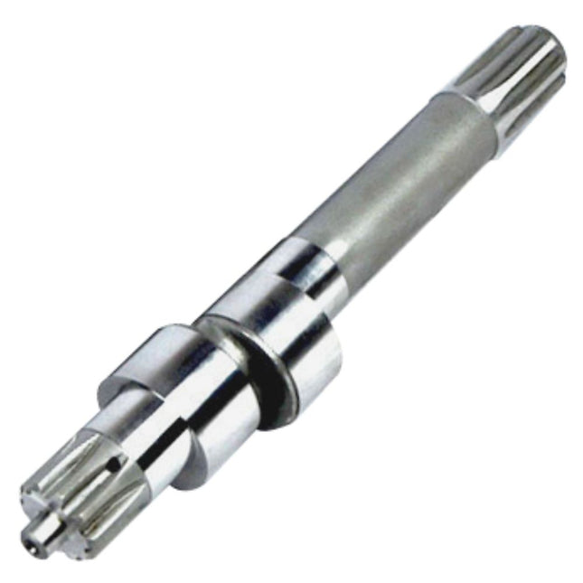 EXTRA LONG HYD PUMP CAM SHAFT MF 241(10/10 SPLINES) STY 630
