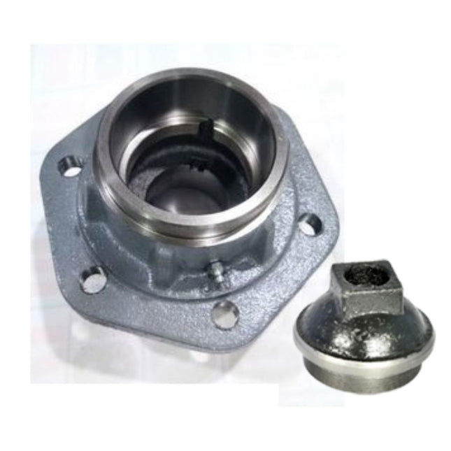 FRONT WHEEL HUB SONALIKA N/M WITH CAP (THREAD TYPE) STY 6514