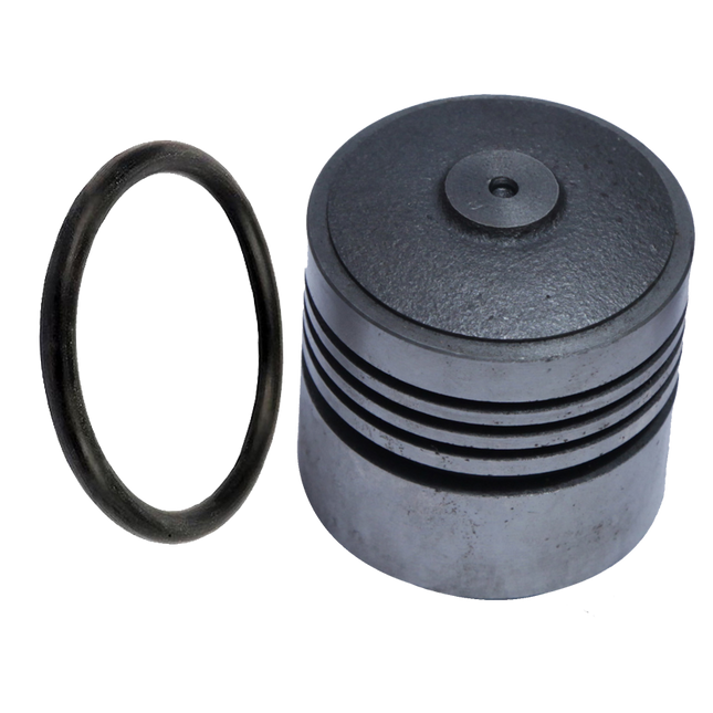 050 4RG 76MM HYD RAM CYL. PISTON MF-1035  WITH O'RING STY 75