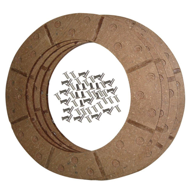 BRAKE LINING WITH RIVITS MF 241 / FARMTRAC 60 / FORD    STD STY 7503