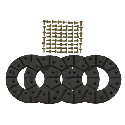 BRAKE LINING WITH RIVITS SWARAJ 855 (BL) STY 7509