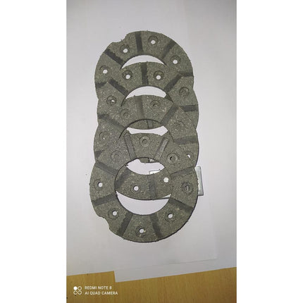 BRAKE LINING YUVRAJ 4" WITH RIVET (SET OF 4 PC) STY 7530
