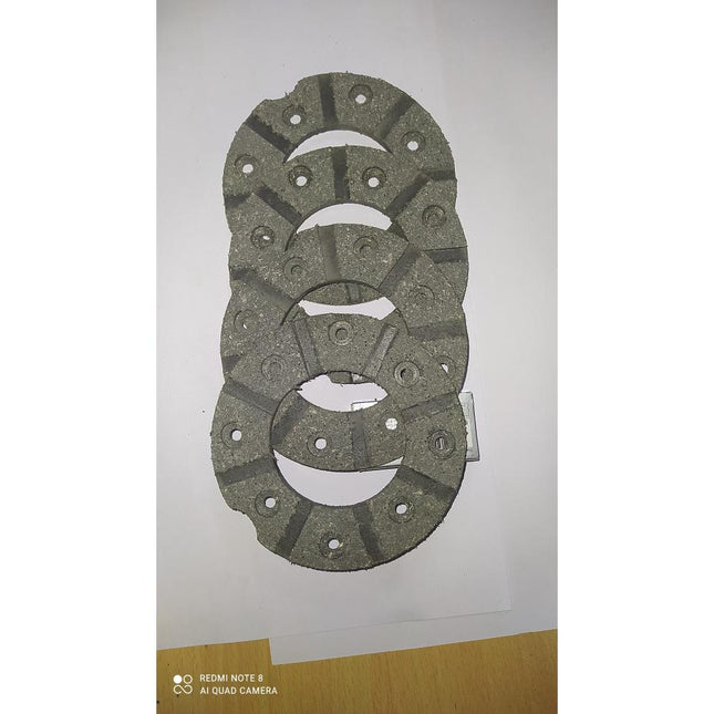 BRAKE LINING YUVRAJ 4" WITH RIVET (SET OF 4 PC) STY 7530