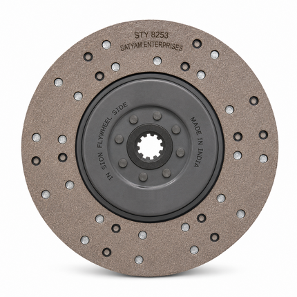 WHITE CLUTCH PLATE MF DI (11 INCHES, 10 SPLINES, CLOSE TYPE) STY 8253