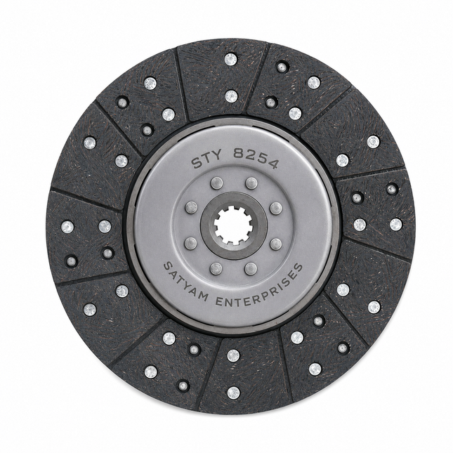 BLACK CLUTCH PLATE MF DI (11 INCHES, 10 SPLINES, CLOSE TYPE) STY 8254