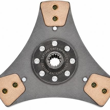 PTO PLATE GREEN TRACTOR  3 FAN 11 INCH STY 8311