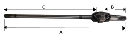 DOUBLE CARDAN SHAFT TAFE
