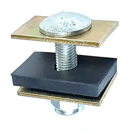BOLT & NUT RADIATOR BASE WITH 2 SQUARE PLATES & 1 RUBBER PAD STY 27581
