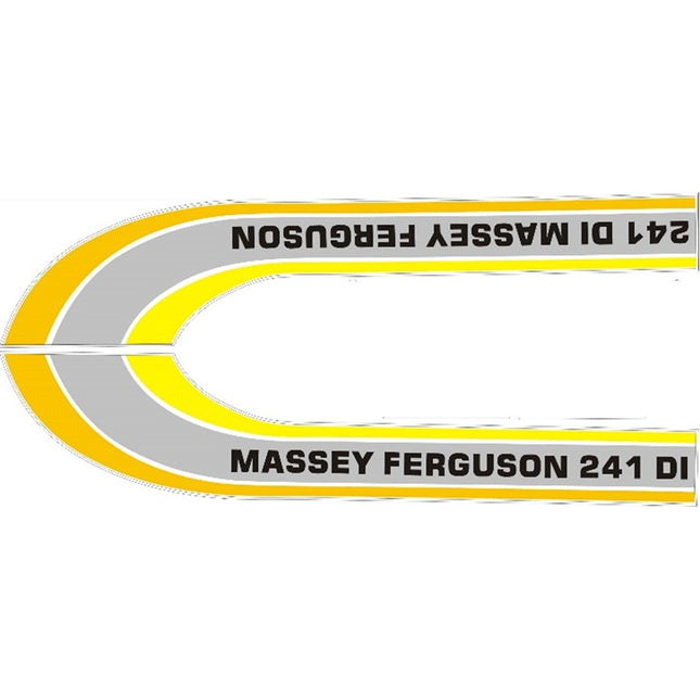 SQ EMBLEM STICKER SET MF 241 J SERIES MAHASHAKTI (SET OF 2 PCS) STY 27634